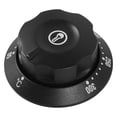 thumbnail image 3 of MOVTOTOP Black Plastic Temperature Control Knob for Home Use with Precise Adjustment and Durability 4.5 Inch, 3 of 8