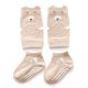 thumbnail image 1 of Conjunto de calcetines para bebé, protectores de rodilla unisex para niños pequeños, calcetines tobilleros antideslizantes, color caquiM, 1 of 1