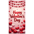 thumbnail image 2 of Valentine's Day Party Decoration Backdrop with Red Roses and Gift Box Background Hearts Banner Holiday Event Background Photo Props Romance, 2 of 4