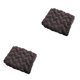 thumbnail image 4 of sweethay Calentador de piernas Cubierta Vestir Adorno Color sólido Niña Bota Puños Gris oscuro Gris oscuro 2Conjunto, 4 of 6