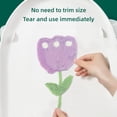thumbnail image 4 of Oil Painting Style Creative Small Flower Deodorant Stickers, 4 of 8