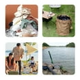 thumbnail image 2 of Foldable Garbage Container for Campsites Outdoor Picnics BBQ Camping Trash Can Foldable Garbage Bin with Zippered Lid, 2 of 20