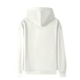 thumbnail image 2 of Lmnyox Men's Solid Sweatshirt Cotton Long Sleeve Drawstring Hoodies Casual Basic Athletic Pullover Tops with Pocket, 2 of 7
