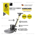thumbnail image 3 of Pulidora De Pisos Karcher 1500rpm Bdp 51/1500 KÄRCHER KARCHER, 3 of 5