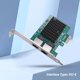 thumbnail image 5 of DQrwqpou Tarjeta Red PCIe 2 5 GB 2 Puertos Adaptador Interfaz Ethernet 2 5 Gigabit para PC, 5 of 9