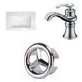 thumbnail image 1 of American Imaginations 24-in. W 3H8-in. Ceramic Top Set In White Color - Overflow Drain Incl. AI-24447, 1 of 8