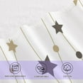 thumbnail image 4 of GZHJMY Cute Christmas Star Texture Bath Towels Set - 1 Bath Towel 1 Washcloth Extra Absorbent 100% Cotton Towels, Super Soft Bathroom Towels for Home, Hotel Travel, 4 of 7