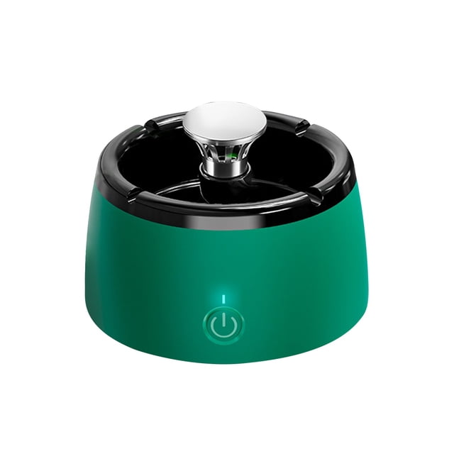 Smoke Purifier Ashtray with Fan and Filter for Home & Office - Odor Eliminator for Fresh Air, Easy Clean Design, USB Rechargeable