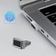 thumbnail image 4 of Lector de huellas dactilares Lector de huellas dactilares USB Aleación de zinc MinI Inicio de sesión/Módulos de inicio de sesión seguro para computadoras portátiles PC, 4 of 9