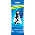thumbnail image 3 of Trident Sugar Free Original Flavor Xylitol Chewing Gum, 14 pieces, 3 Wallet packs, 3 of 6