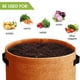 thumbnail image 4 of Bolsas de cultivo de patatas, bolsa de plantación de jardín con asa duradera, macetas de tela para tomate y verduras Ormromra  BST3055129-2, 4 of 5