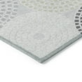 thumbnail image 4 of Addison Rugs Chantille Indoor/Outdoor Transitional Circles Gray Washable Rectangle Rug, 10' x 14', 4 of 6