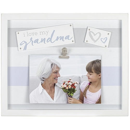 LOVE MY GRANDMA Clip Frame by Malden - 4x6