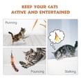 thumbnail image 2 of Juguete interactivo para gatos Pawaboo Cat Wand para cañas de pescar, 2 of 7