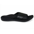 thumbnail image 4 of spenco men's thrust slide sandal, black, 7m medium us, 4 of 4
