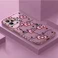 thumbnail image 3 of Pink Art Hello Kitty Cat Cover Smooth E-TPU Phone Case REALME GT 2 NEO3 MASTER 7 8 8I 9 9I 10 11 PRO C30 C33 C35 C53 C55 5G Case, 3 of 5
