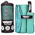 thumbnail image 3 of Hero Serviette en Microfibre pour Voyage Camping Randonnée Plage Gym - 24 X 48 (Inclut Débarbouillette Bonus), 3 of 4