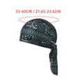 thumbnail image 7 of Cooling Head Scarf, 5pcs Elastic Cycling Cap and Breathable Stretchy Bandana for Men, 7 of 7