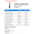 thumbnail image 2 of Intercooler 1 - Compatible with 2013 - 2016 Audi A4 Quattro 2.0L 4-Cylinder - Autopart Premium, 2 of 2