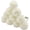 White, variant on Jinswick 12Pcs Artificial Fake Flower Plants Silk Chrysanthemum Ball Hydrangea Arrangements Wedding Bouquets Decor Home Kitchen Garden Party Table Floral Centerpieces DIY
