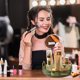 thumbnail image 3 of Estante de maquillaje giratorio de 360 ​​grados, ligero, de lujo, versátil, que ahorra espacio, almacenamiento en el hogar JShteea  El nuevo, 3 of 9