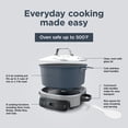 thumbnail image 5 of Ninja 10-in-1 Everyday PossibleCooker Pro 6.5-Qt, Slow Cook, Sear/Sauté, 8Cooking Functions, Family-Sized Capacity, MC1101 Midnight Blue, 5 of 6