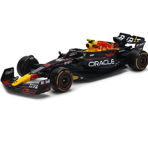 Bburago 1:43 Nouvelle F1 Red Bull Racing TAG RB19 Miami 1# Verstappen 11# Perez Peinture Spéciale Formule un Alliage Super Voiture Jouet Modèle