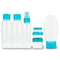 thumbnail image 4 of (3 pack) Equate Travel Kit for Toiletries, Color May Vary, 8 Piece, 4 of 9