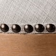 thumbnail image 7 of Open Box Maven Lane Adrien Kitchen Saddle Bar Stool, Oak (4 Pack), 7 of 7