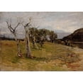 thumbnail image 3 of Gerhard Munthe 14x11 Black Modern Framed Museum Art Print Titled - Evening in the Forest (1880), 3 of 5