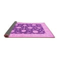 thumbnail image 2 of Ahgly Company Indoor Square Oriental Pink Traditional Area Rugs, 8' Square, 2 of 4