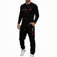 thumbnail image 2 of Dresfit Mens Track Suits Long Sleeve Crewneck Shirts & Pants Summer 2026 Lightweight Gym Tracksuit Graphic Slim Fit Loose 2 Piece Sets 3XL, 2 of 4