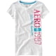 thumbnail image 1 of Aeropostale - Camiseta gráfica para mujer Aero Athletic Division #87, blanca, grande, 1 of 1