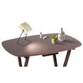 thumbnail image 6 of PJ Wood 5-Piece Large Folding TV Tray & Snack Table - Mahogany, 6 of 6