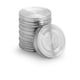 thumbnail image 1 of Mason Jar Tapas en forma de bola de acero inoxidable, boca ancha, 6 unidades, 1 of 5