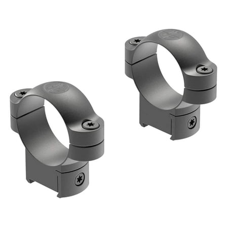 Leupold 30mm Ring Mounts CZ 527 Medium Matte Black