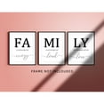 thumbnail image 4 of Family Poster Black and White Wall Art for Living Room, 11x14 Canvas Prints Unframed Set of 3, Kitchen Wall Art Posters Hallway Decor, 4 of 7