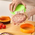 thumbnail image 5 of Upgraded 3 in 1 Non-Stick Hamburger Press Patty Maker, Durable Burger Press for Stuffed Burgers,Veggie & Beef Patties,Kitchen Gadgets, 5 of 6