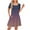 Purple, variant on Summer Dresses for Women 2025, Fashion Women's Printing Sexy Square Neck Short Sleeve Pockets Dresses Casual Comfortable All Occasio(Blue,S)