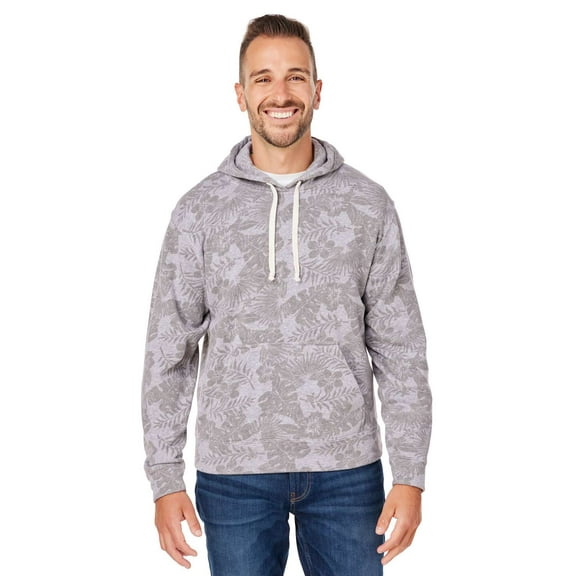 J. America Triblend Fleece Hooded Sweatshirt