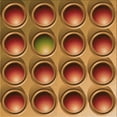 thumbnail image 1 of Ahgly Company Machine Washable Indoor Square Transitional Orange Area Rugs, 5' Square, 1 of 7