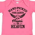 thumbnail image 4 of Inktastic Handpicked for Earth by My Mimi in Heaven with Angel Wings Boys or Girls Baby Bodysuit, 4 of 5