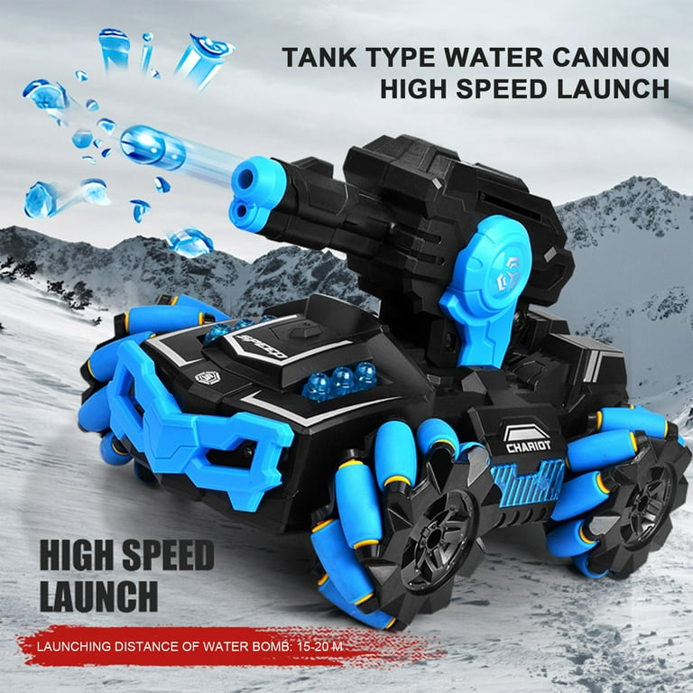 Toys 50% Off Clear!Tarmeek RC Tank Car Toy for Boys Shooting Water  Bullets(Bomb) Remote Control Car, Kids 4WD Battle Stunt Car,Shoot Foam  Darts,360閹虹爣otating,Birthday Gifts for Kids Age 6-12 for Kids 