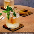 thumbnail image 3 of 3drose, Thanksgiving Pumpkin in Golds, Set of 8 Coasters - Soft, 3 of 7