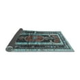 thumbnail image 2 of Ahgly Company Indoor Square Medallion Light Blue Traditional Area Rugs, 8' Square, 2 of 4