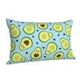 thumbnail image 2 of Disketp Pillow Covers Avocado And Hearts Pattern Throw Pillow Case Cushion Covers,Cushion For Bedroom,Couch,Home (Pillow core not included)-20"X30", 2 of 9