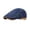 B-Dark Blue, variant on Men's Herringbone Flat Newsboy Hat Classic Newsboy Cap Trendy Flat Cap for Outdoor Daily Use