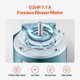 thumbnail image 2 of Motor soplador de horno VEVOR, 1/2 HP, 1720 RPM, 115 V, 7,1 A, monofásico, 2 of 9