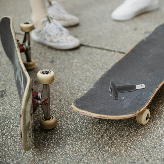 Phenofice 1Set Iron Roller Skate Bearing Tool for Skateboard Parts and Repairs in Black