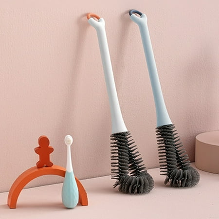 

ZIG Sponge Brush Eco-friendly L Shaped Brush Head PP Washing Cup Brush Cleaner Tools for Home